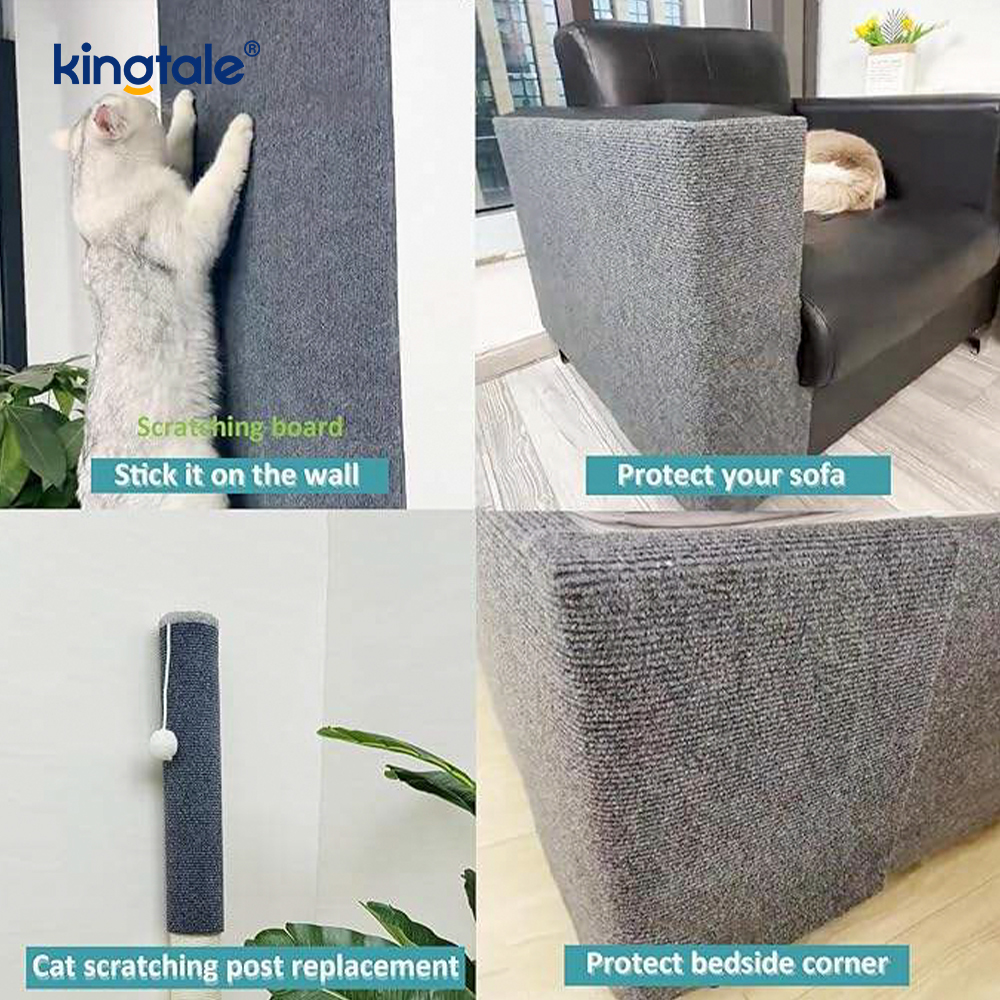Cat Scratching Self-Adhesive Carpet para sa Proteksyon sa Furniture ng Mga Palit na Pad