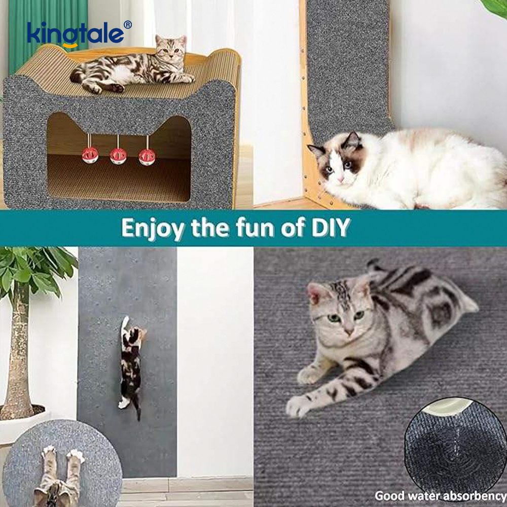 Cat Scratching Self-Adhesive Carpet para sa Proteksyon sa Furniture ng Mga Palit na Pad