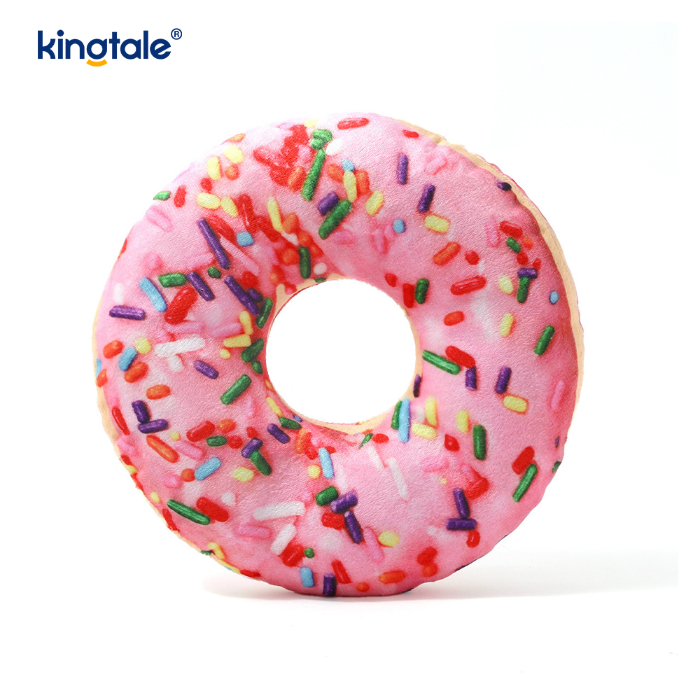 Nakakatuwang Squeaky Chew Toys para sa Mga Alagang Hayop — Pizza at Donut