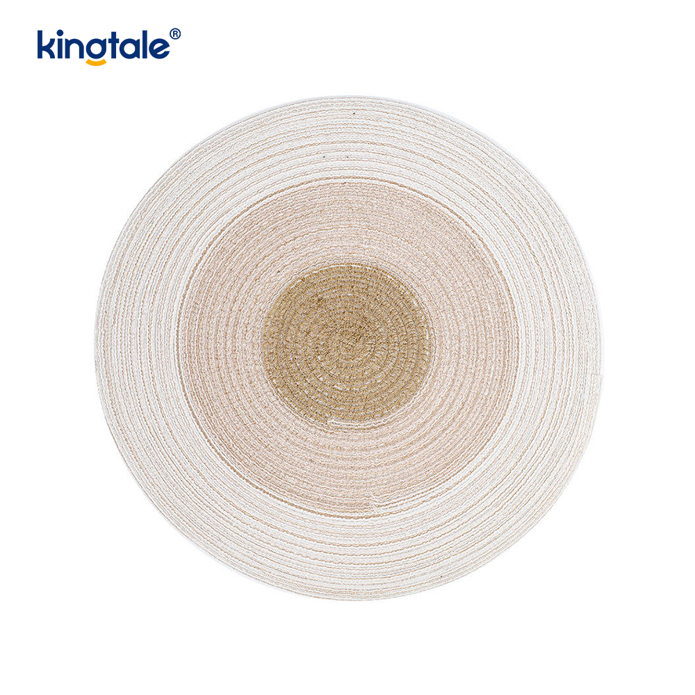 Natural Sisal Cat Scratcher Mat Pahalang na Cat Floor Scratching Pad Rug