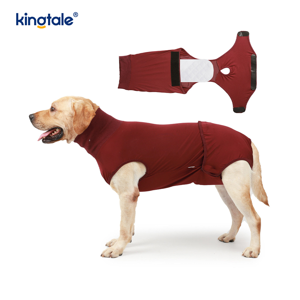 Dog Recovery Suit Sugat sa Tiyan Puppy Surgical Clothes Post-operative Vest